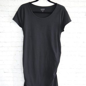 Maternity Short Sleeve T-Shirt Midi Dress